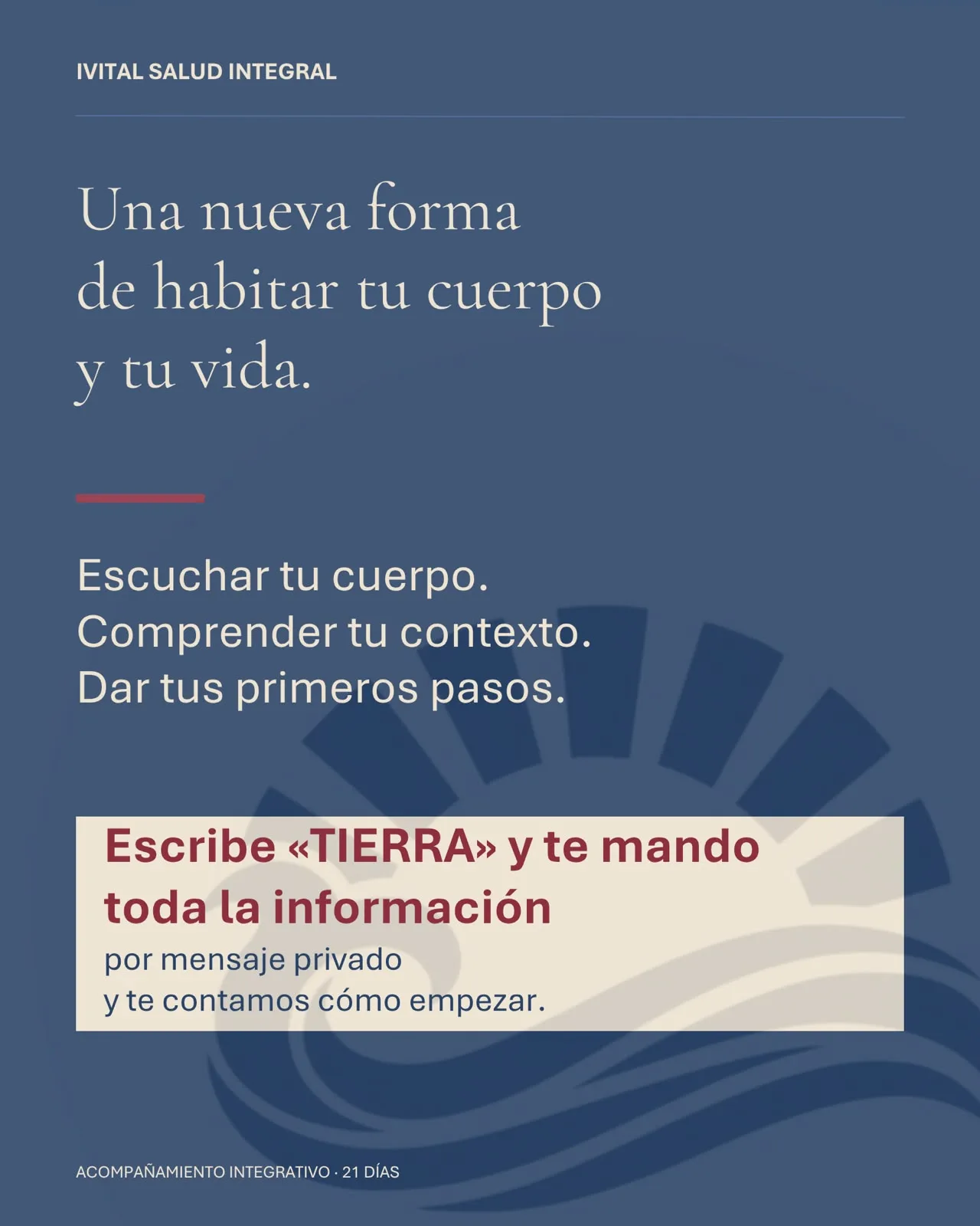 Programa TIERRA, página 3 de 3